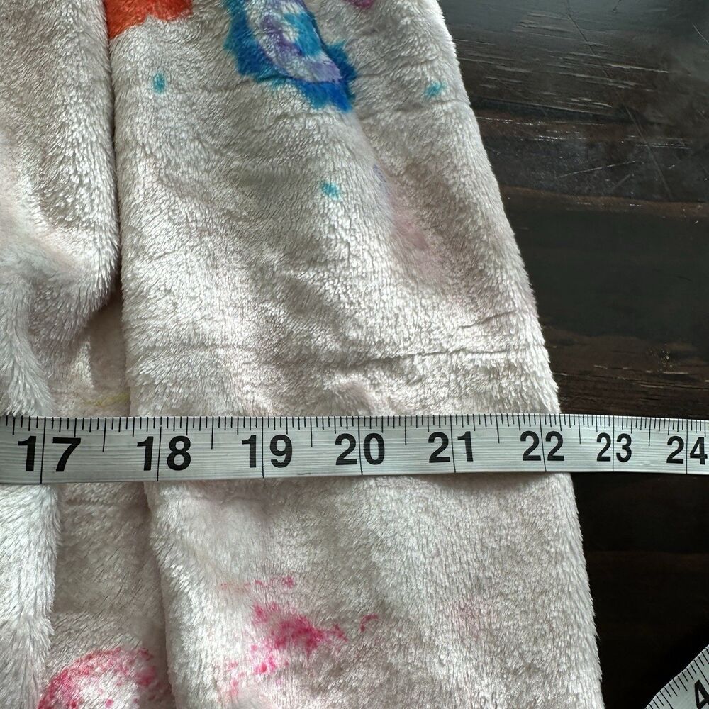 NWT Natural Life Towel Wrap Love boho floral ruffle trim L/XL - Picture 9 of 10